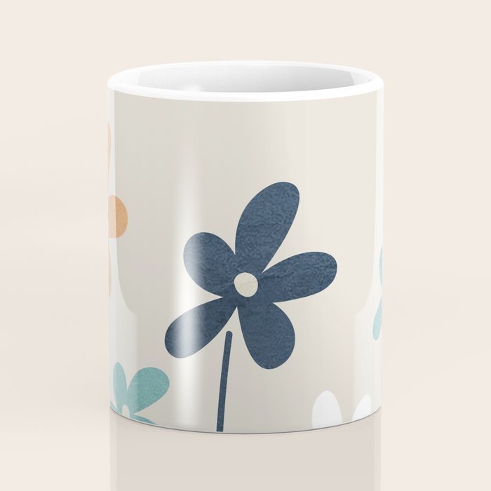 Abstract Flowers 2 Coffee Mug Gallery Image 4