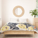 Scandinavian flowers greet you Duvet Cover Gallery Image 3