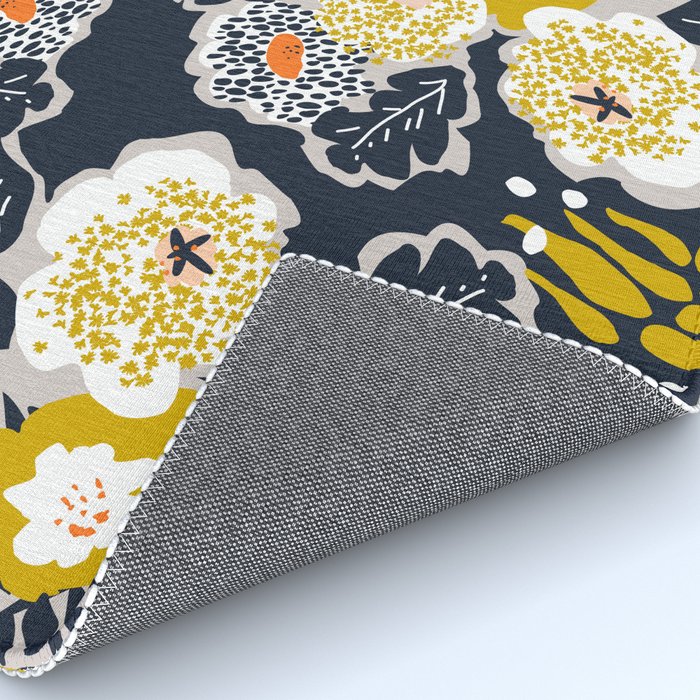 Scandinavian flowers greet you Rug Gallery Image 4
