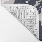 Scandinavian flowers greet you Bath Mat Gallery Image 2
