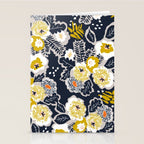 Scandinavian flowers greet you Stationery Card Gallery Image 2