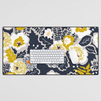 Scandinavian flowers greet you Desk Mat Gallery Image 1