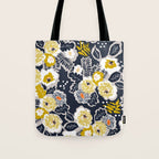 Scandinavian flowers greet you Tote Bag Gallery Image 1