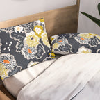 Scandinavian flowers greet you Pillow Sham Gallery Image 2