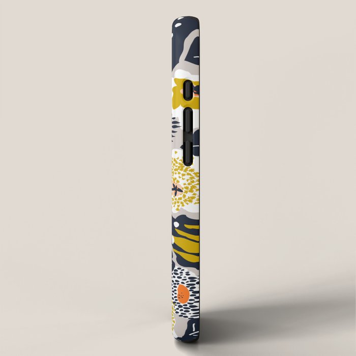 Scandinavian flowers greet you iPhone Case Gallery Image 2