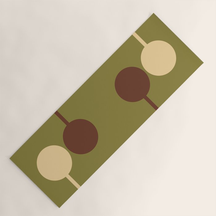 Mid Century 32D Yoga Mat Gallery Image 1