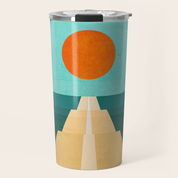 The Road Less Traveled Travel Mug Gallery Image 1