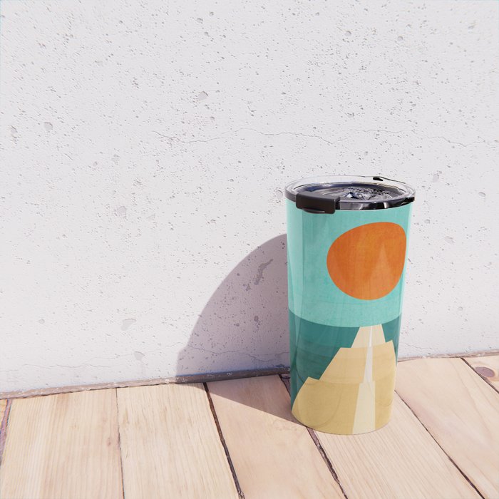 The Road Less Traveled Travel Mug Gallery Image 4