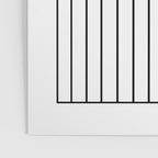 Minimal Arch IV Black and White Modern Geometric Lines Poster Gallery Image 3