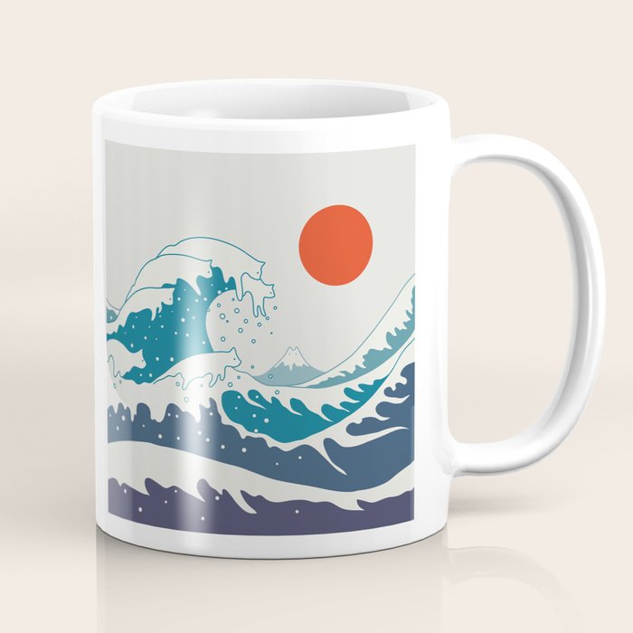 Cat Landscape 34 Coffee Mug Gallery Image 1