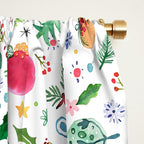 Holiday 2025 Christmas decor favorite things Window Curtain Gallery Image 2