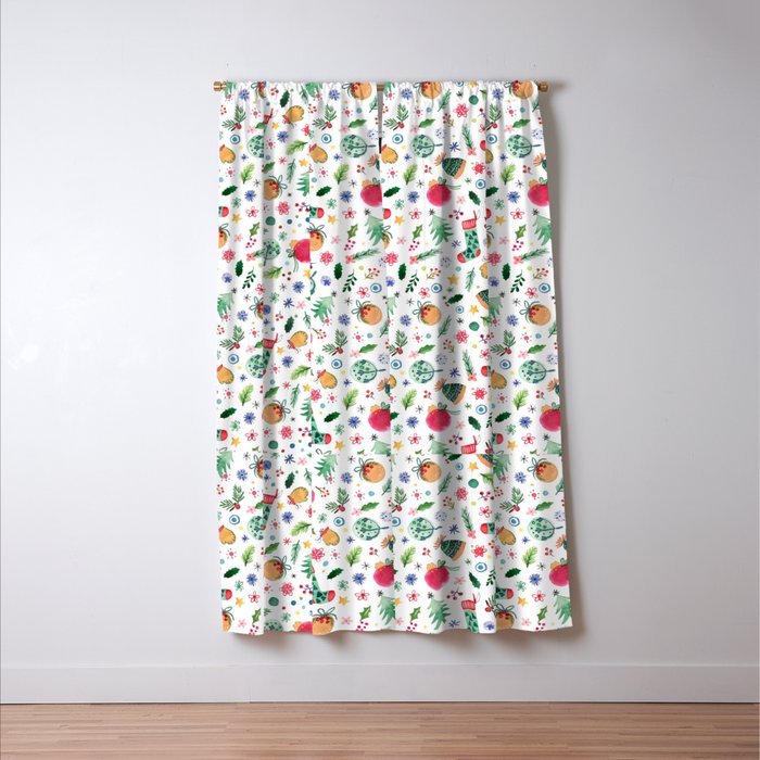 Holiday 2025 Christmas decor favorite things Window Curtain Gallery Image 3