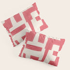 Red Puzzle Pillow Sham Gallery Image 3