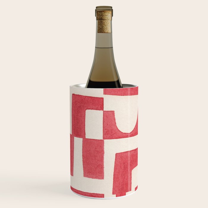 Red Puzzle Wine Chiller Gallery Image 1