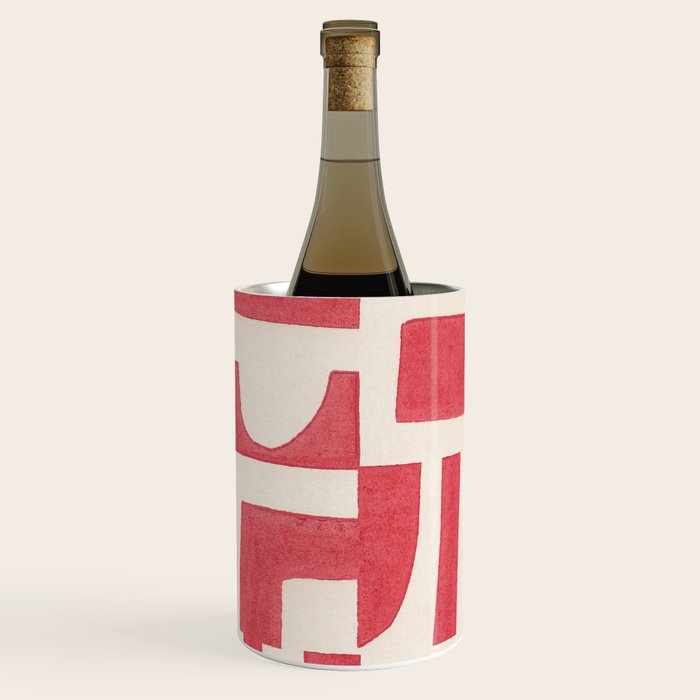 Red Puzzle Wine Chiller Gallery Image 3
