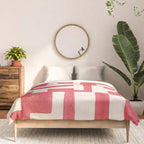 Red Puzzle Comforter Gallery Image 3