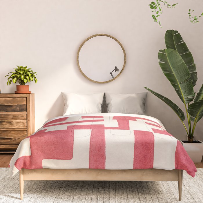 Red Puzzle Comforter Gallery Image 3
