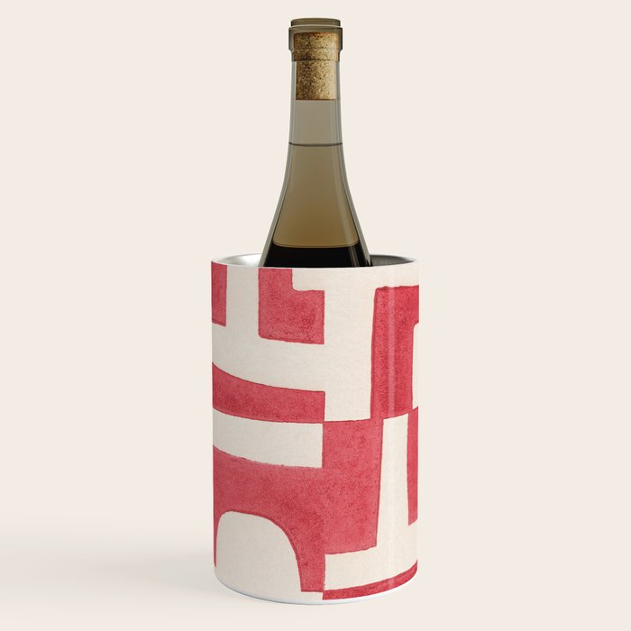 Red Puzzle Wine Chiller Gallery Image 2