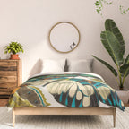 Vintage Butterfly Illustration EA Seguy Papillon Comforter Gallery Image 3