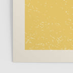 Yellow Lemon Square Stripes Mid Century Modern Minimalist Rothko Inspired Colourfield Stripes Poster Gallery Image 3