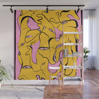 Abstract Figures 3 Wall Mural Gallery Image 1