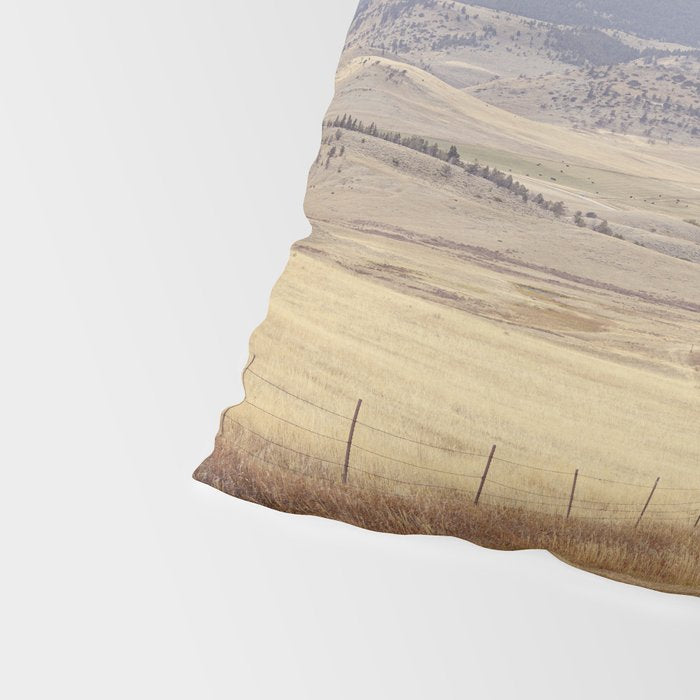 Montana Roads x Montana Landscape Photography x Western Landscape Pillow Sham Gallery Image 4