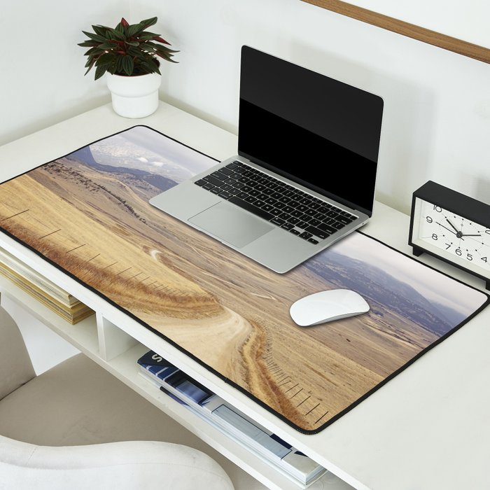 Montana Roads x Montana Landscape Photography x Western Landscape Desk Mat Gallery Image 2