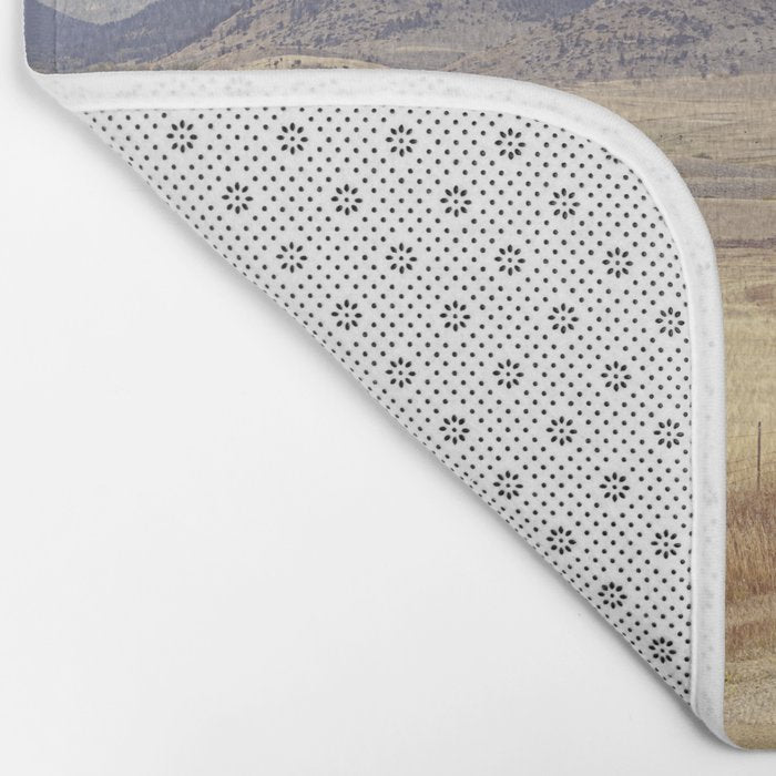 Montana Roads x Montana Landscape Photography x Western Landscape Bath Mat Gallery Image 2
