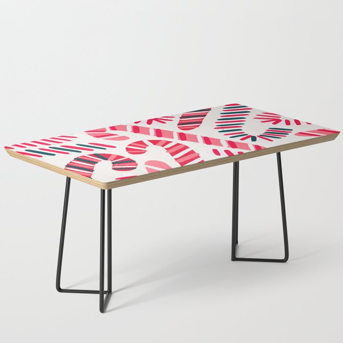 Candy Canes - White Coffee Table Gallery Image 1