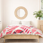Candy Canes - White Duvet Cover Gallery Image 3