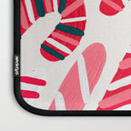 Candy Canes - White Laptop Sleeve Gallery Image 3