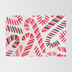 Candy Canes - White Rug Gallery Image 2