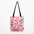 Candy Canes - White Tote Bag Gallery Image 2