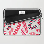 Candy Canes - White Laptop Sleeve Gallery Image 2