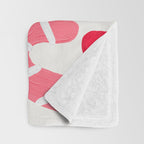 Candy Canes - White Throw Blanket Gallery Image 3