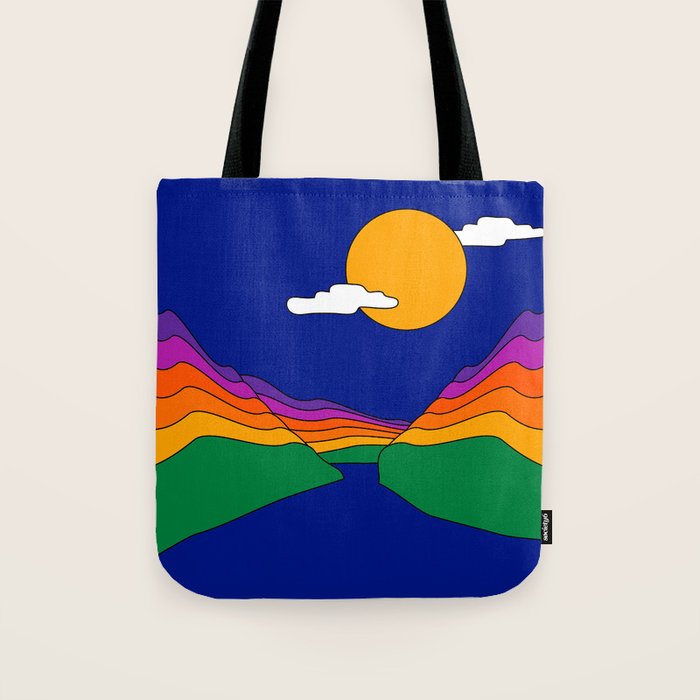 Rainbow Ravine Tote Bag Gallery Image 1