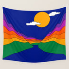 Rainbow Ravine Wall Tapestry Gallery Image 4