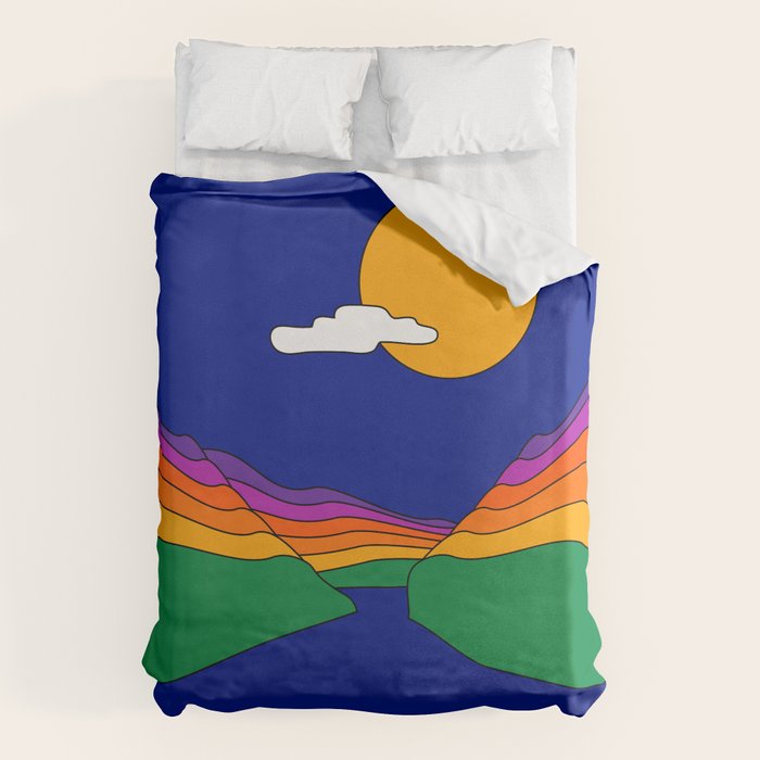 Rainbow Ravine Duvet Cover Gallery Image 1