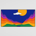 Rainbow Ravine Desk Mat Gallery Image 3