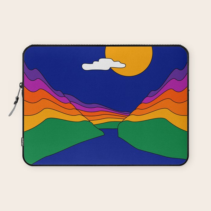 Rainbow Ravine Laptop Sleeve Gallery Image 1