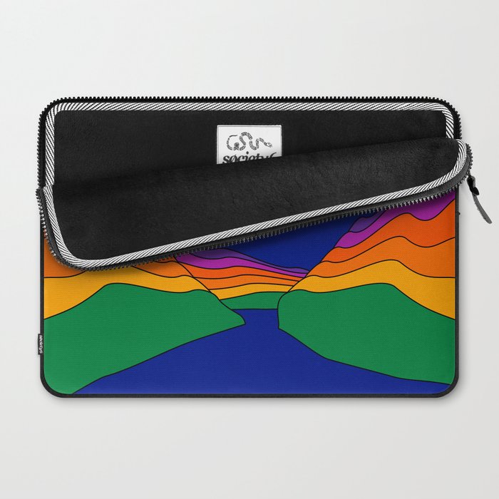 Rainbow Ravine Laptop Sleeve Gallery Image 2
