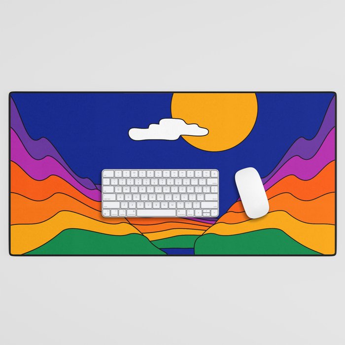 Rainbow Ravine Desk Mat Gallery Image 1