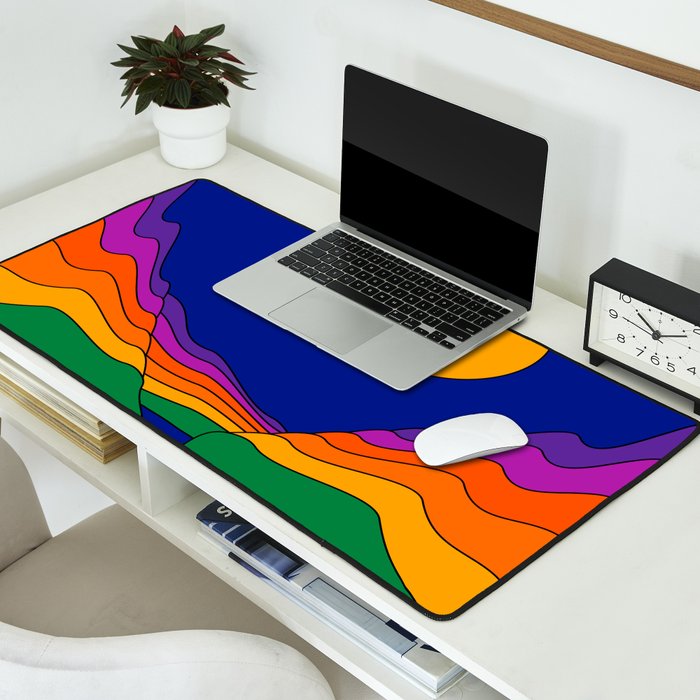 Rainbow Ravine Desk Mat Gallery Image 2