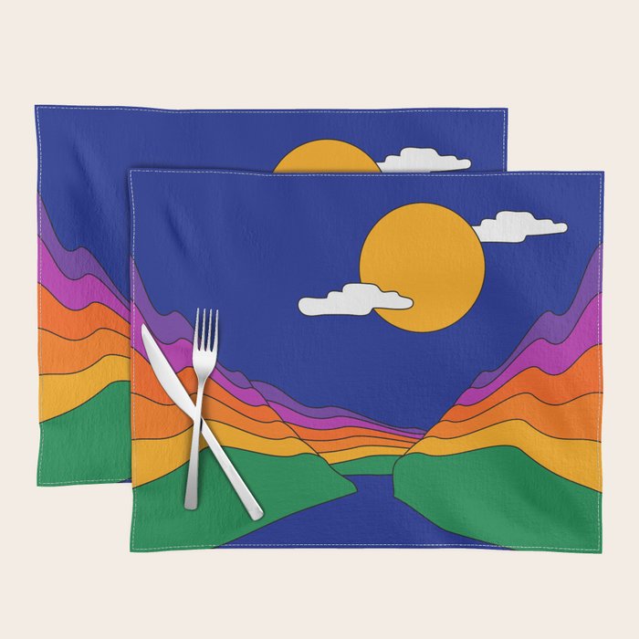 Rainbow Ravine Placemat Gallery Image 1