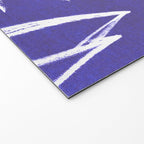 Sailboat Drawing - Indigo Blue Pattern Welcome Mat Gallery Image 2