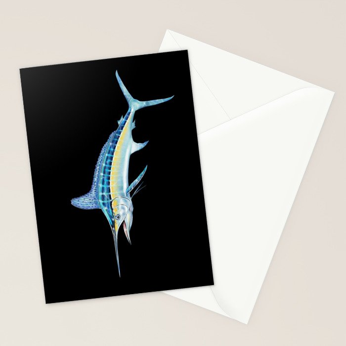 White Marlin Stationery Card Gallery Image 2