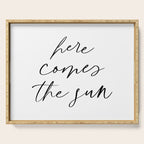 Here comes the sun Serving Tray Gallery Image 1