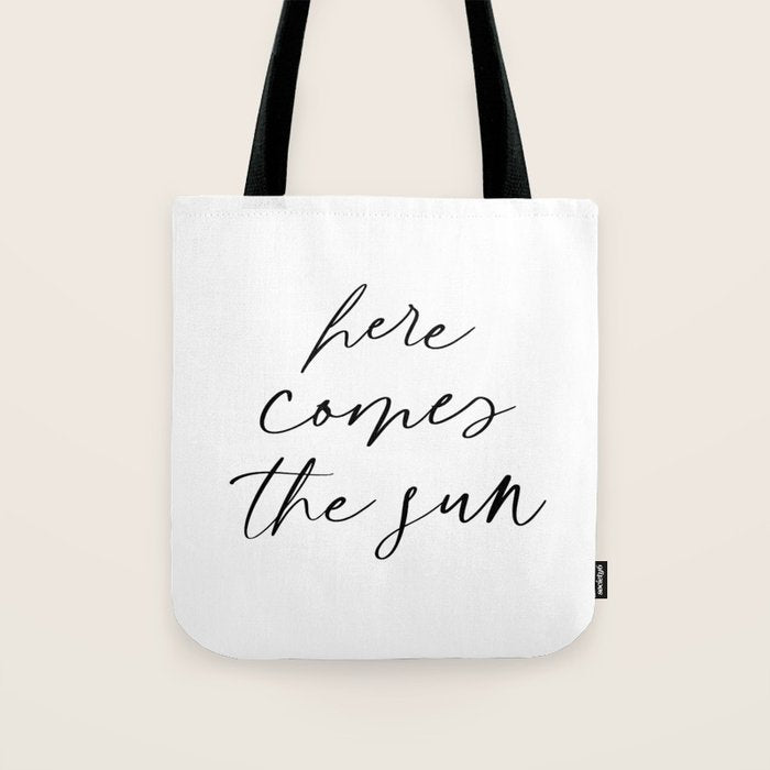 Here comes the sun Tote Bag Gallery Image 1