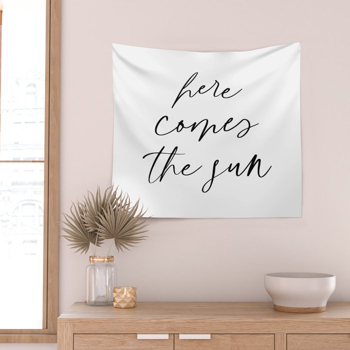 Here comes the sun Wall Tapestry Gallery Image 2