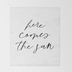Here comes the sun Throw Blanket Gallery Image 2